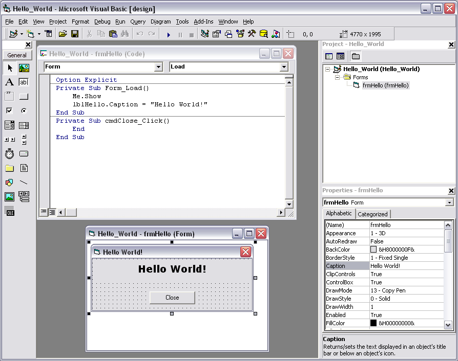 Visual Basic - диалект языка программирования Basic - Энциклопедия языков  программирования